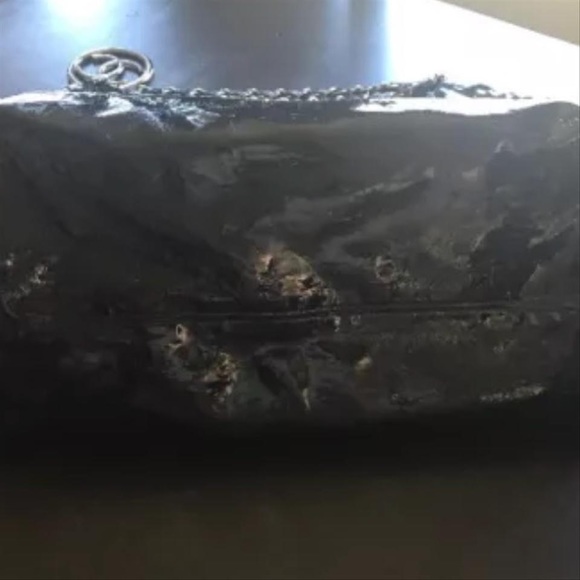 Black Chanel coco cabas XL tote/shoulder bag patent/vinyl bag retail 2.6k$ - Picture 2 of 12
